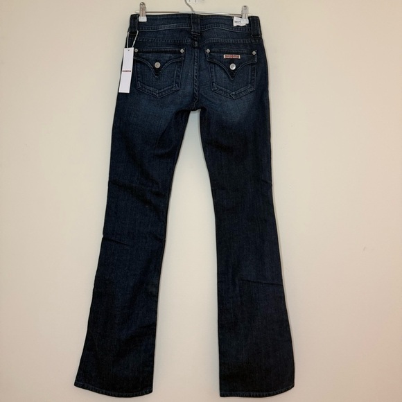 NWT HUDSON JEANS Signature Bootcut Mid Rise Miam Dark Wash Jeans - Picture 8 of 15